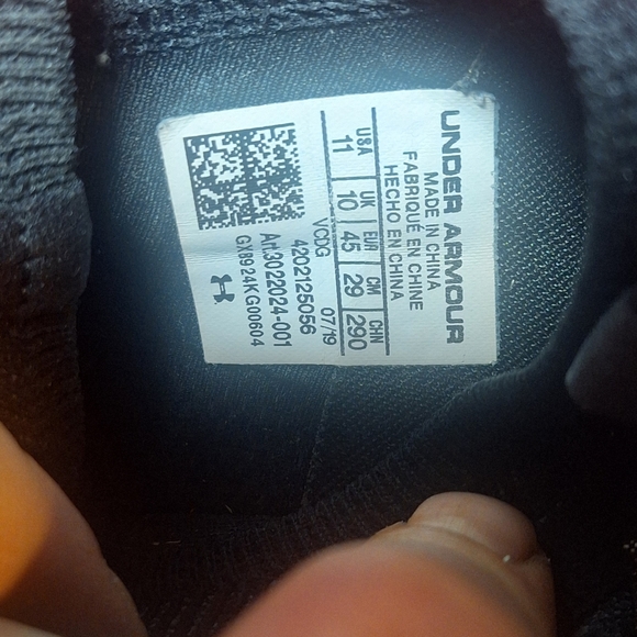 Mens Under Armour trainers - Picture 4 of 7